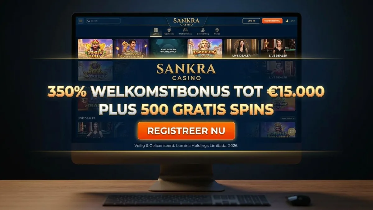 Registreren met bonus